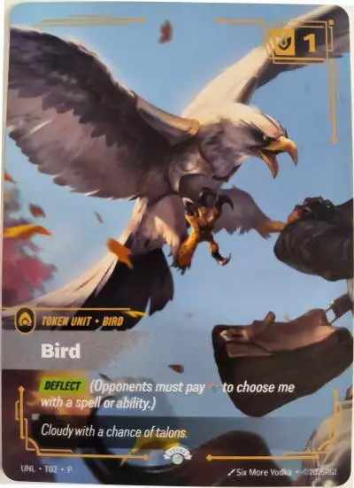 Bird - UNL-T02-p - Promotional Cards - Riftbound card